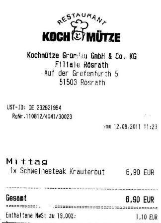 mcbuch Hffner Kochmtze Restaurant